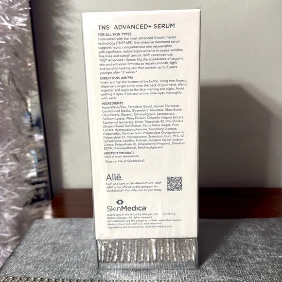 SkinMedica TNS® Advanced+ Serum 1.0 oz NWT - Picture 2 of 3